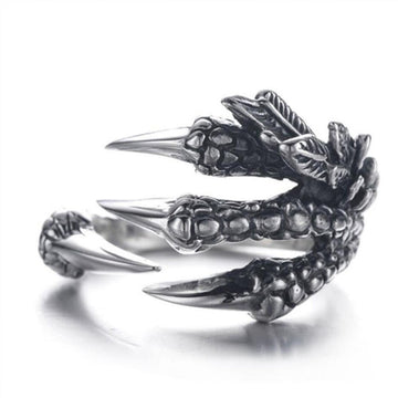 1PC Sale Punk Silver Ring