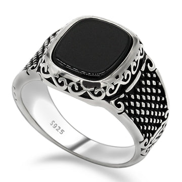 925 Sterling Silver Men Ring